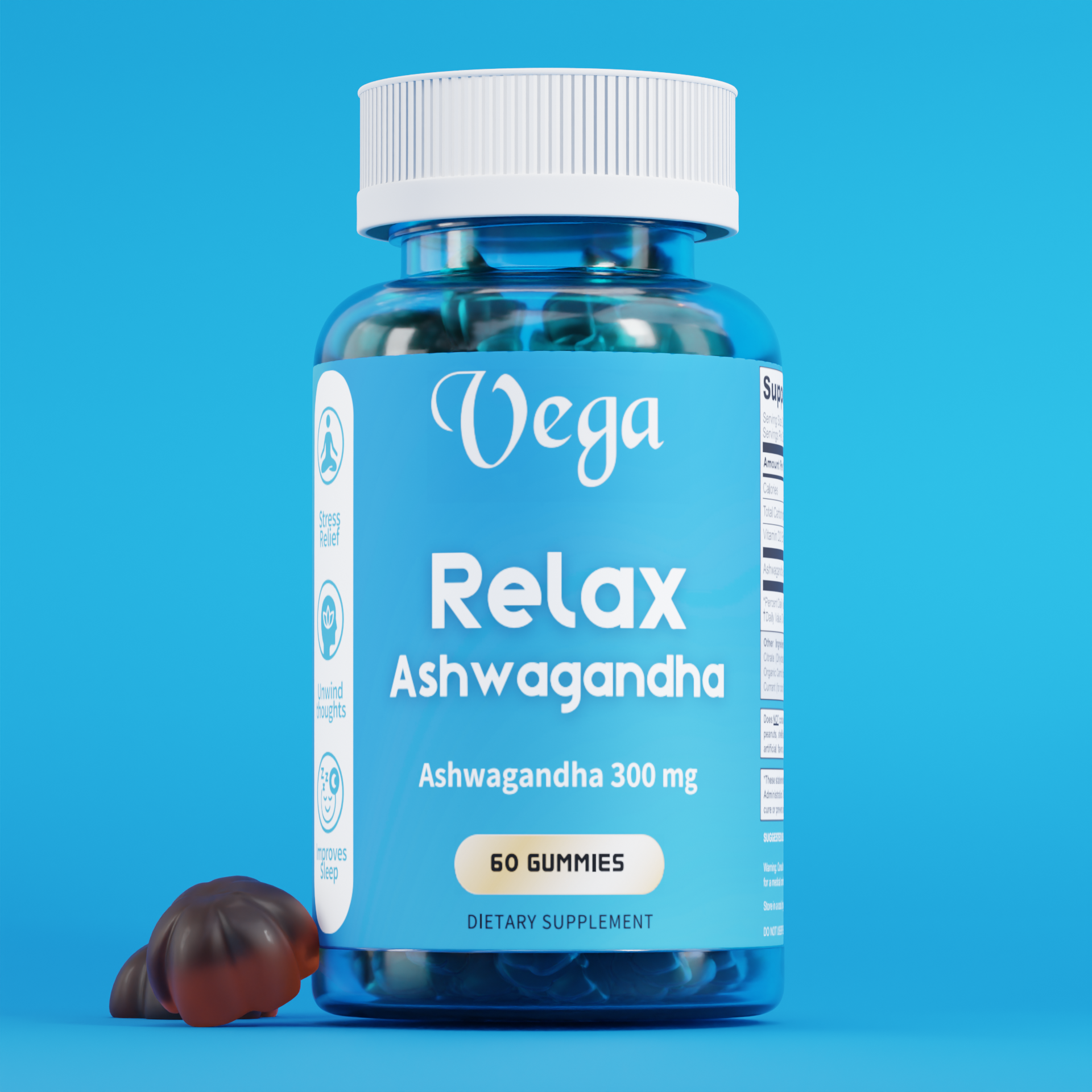 Vega Relax ASHWAGANDHA|南非醉茄軟糖