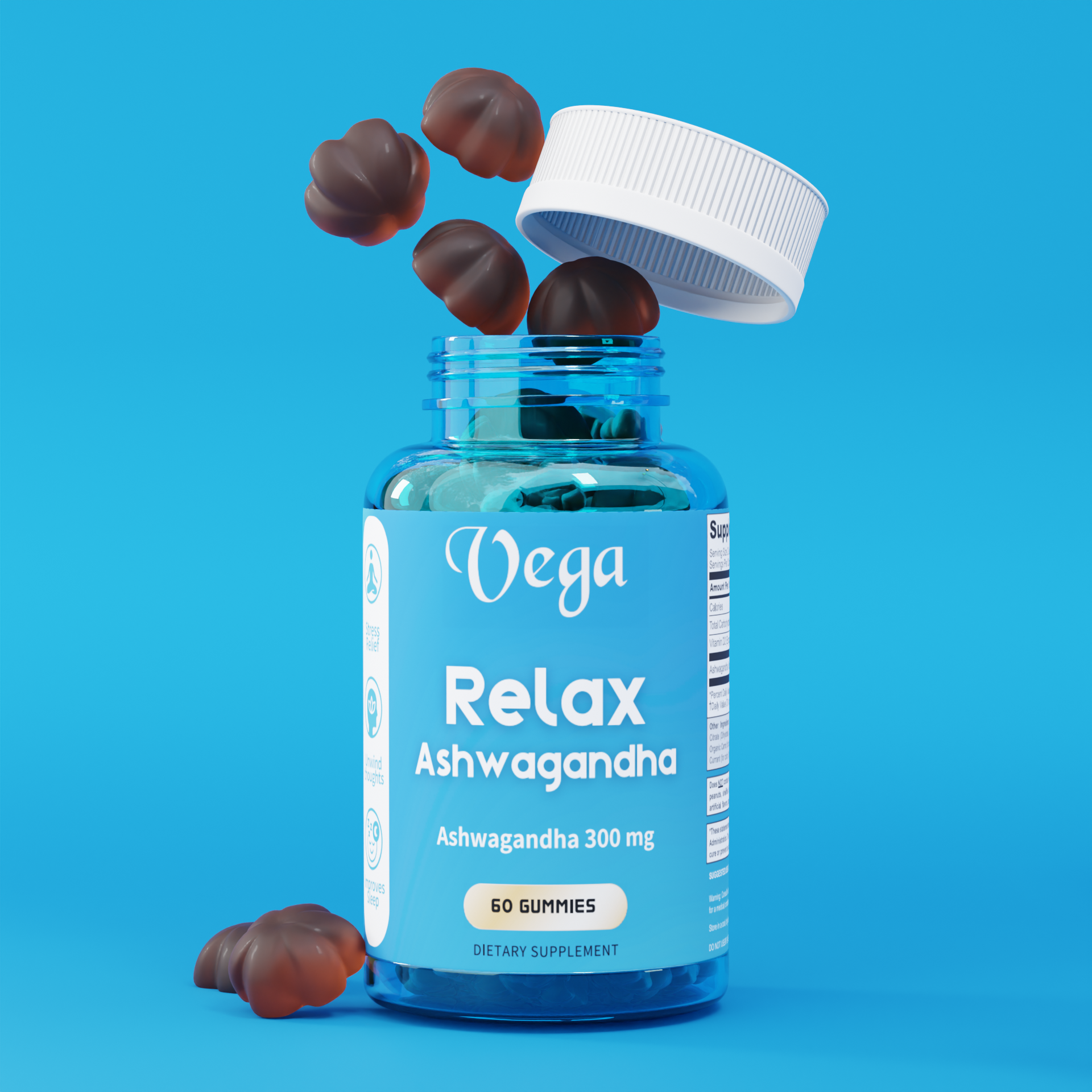 Vega Relax ASHWAGANDHA|南非醉茄軟糖