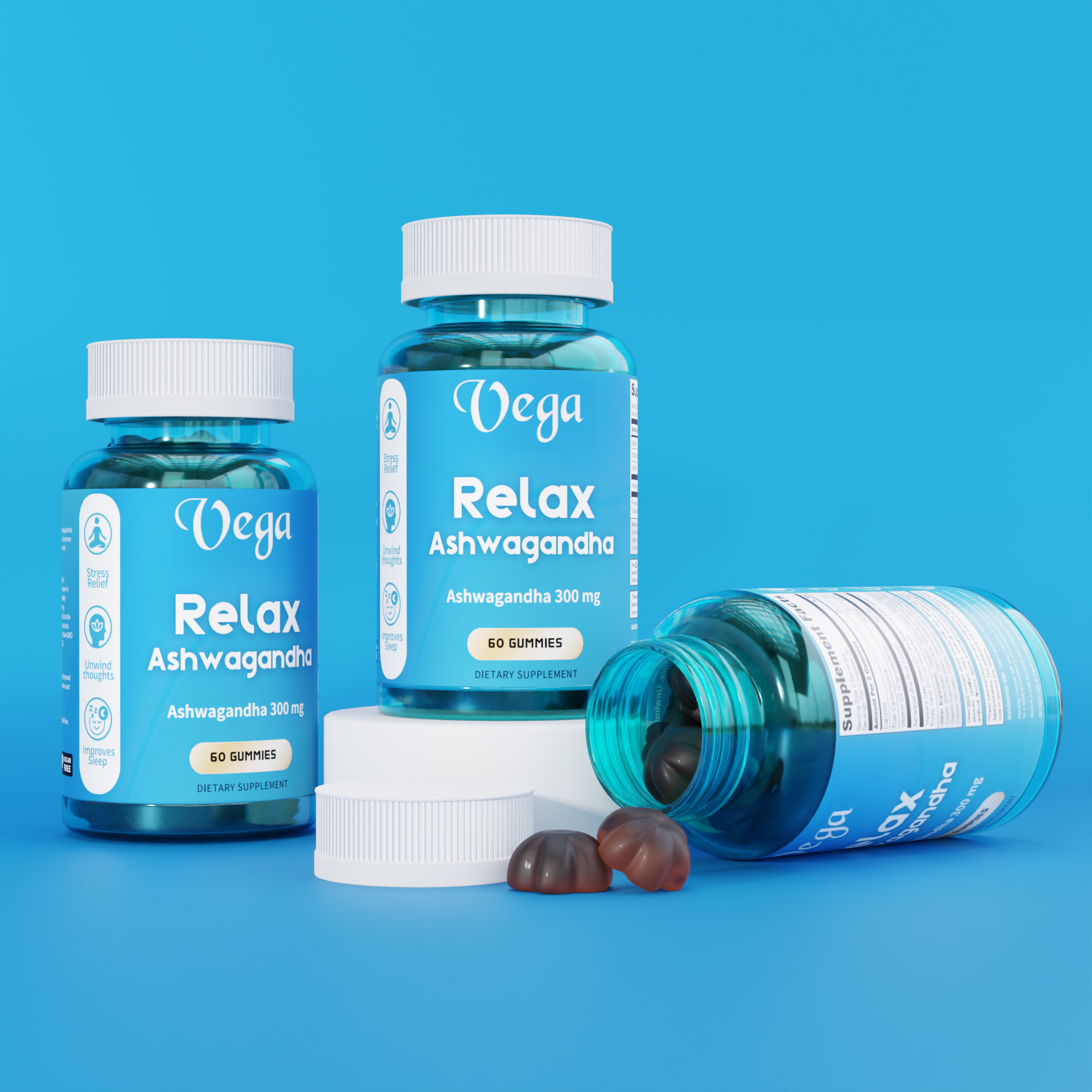Vega Relax ASHWAGANDHA|南非醉茄軟糖