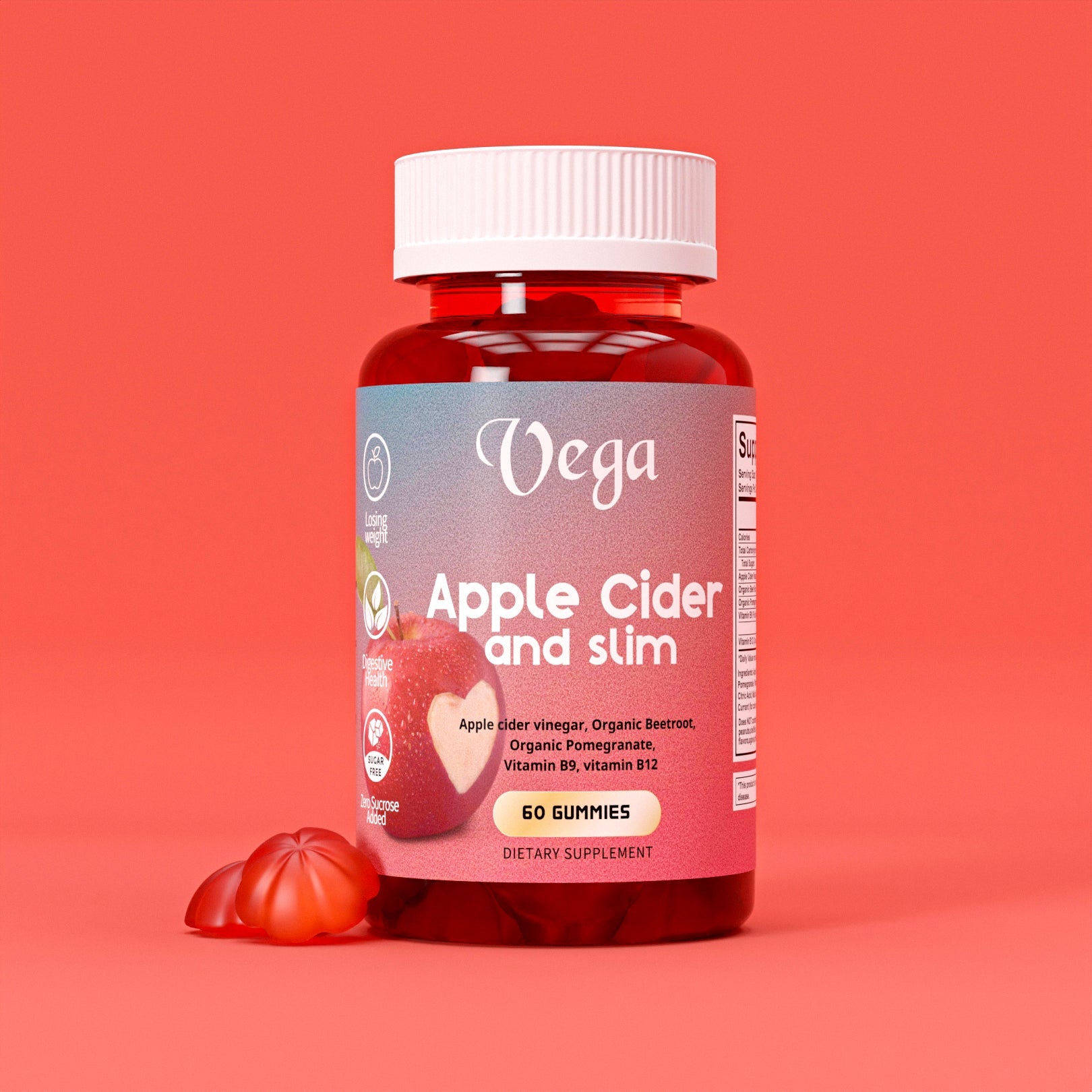 Vega Apple Cider |蘋果醋軟糖