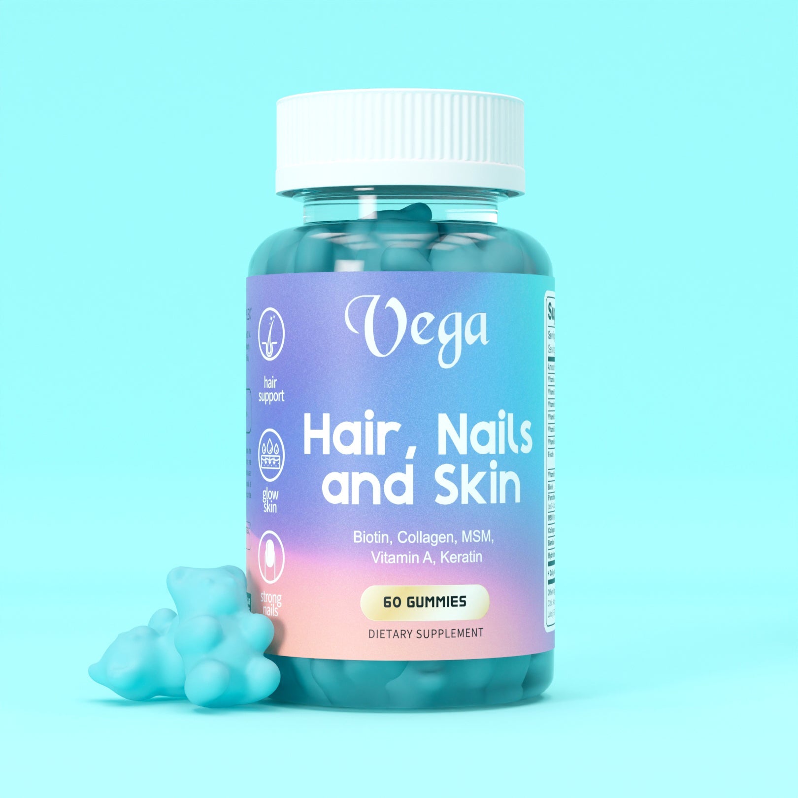 Vega Hair , Nails and Skin|美容軟糖