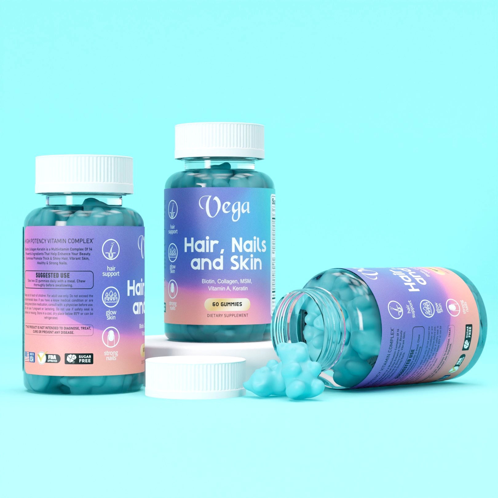 Vega Hair , Nails and Skin|美容軟糖